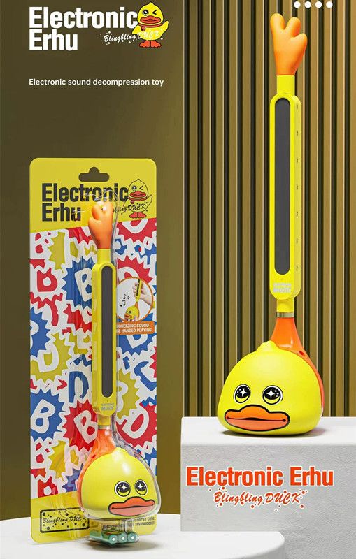 Electric Guitar Erhu Children's Musical Instrument Elk Note Creative Electronic Toy Christmas Gift