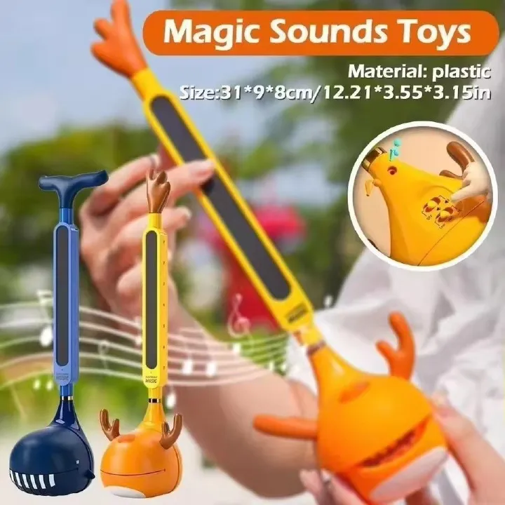 Electric Guitar Erhu Children's Musical Instrument Elk Note Creative Electronic Toy Christmas Gift