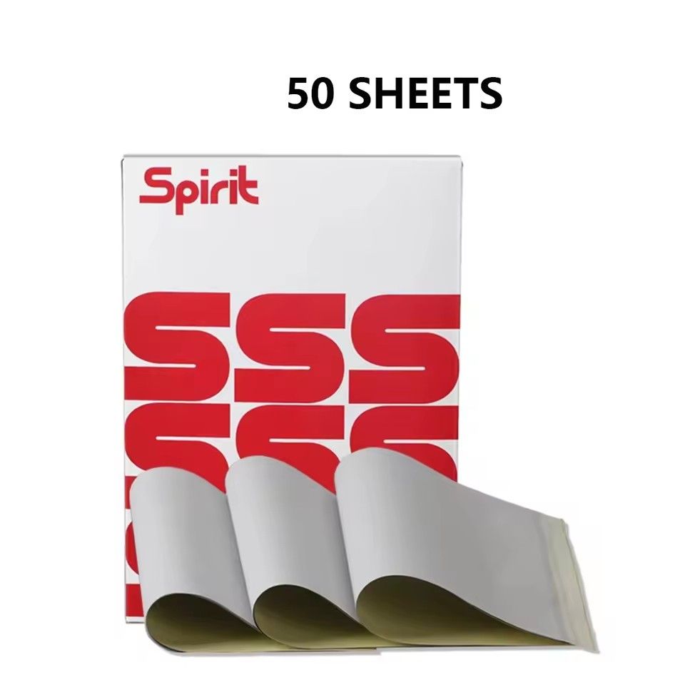 50pcs Tattoo Transfer Paper A4 Handheld Tattoo Heat Copier Template Paper Transfer Paper Copy Paper Copy Paper