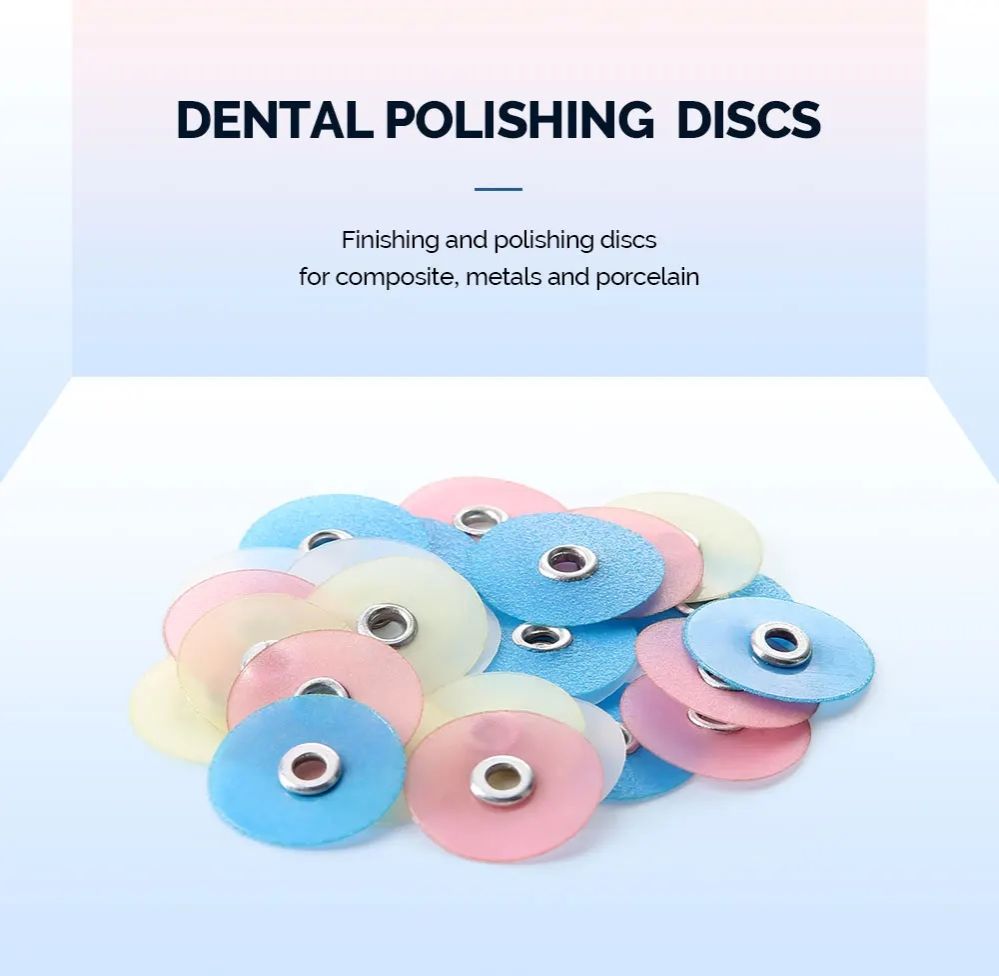 Teeth whitening veneers, polishing pads, resin polishing ceramic veneers, 80 pieces per box of dental polishing discs