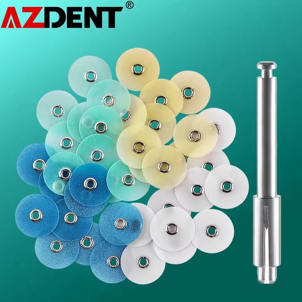 Teeth whitening veneers, polishing pads, resin polishing ceramic veneers, 80 pieces per box of dental polishing discs