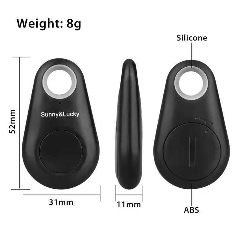 GPS Tracker Portable GPSBluetooth 5.0 Mobile Key Fashion Smart Pets Anti Lost Alarm Wireless Wallet Key Finder Locator Reminder