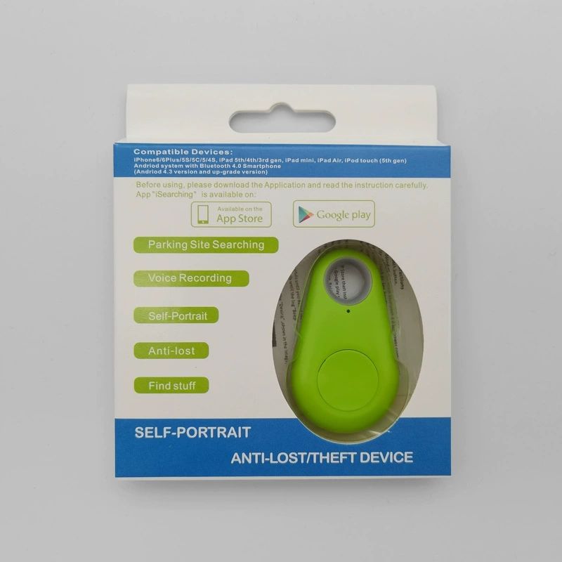 GPS Tracker Portable GPSBluetooth 5.0 Mobile Key Fashion Smart Pets Anti Lost Alarm Wireless Wallet Key Finder Locator Reminder