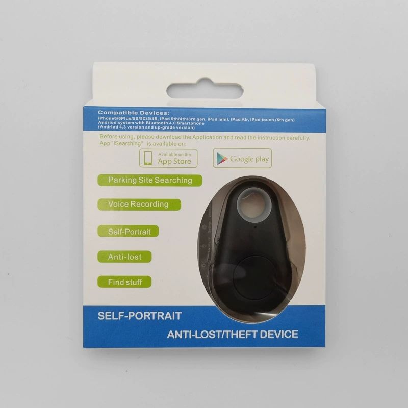 GPS Tracker Portable GPSBluetooth 5.0 Mobile Key Fashion Smart Pets Anti Lost Alarm Wireless Wallet Key Finder Locator Reminder