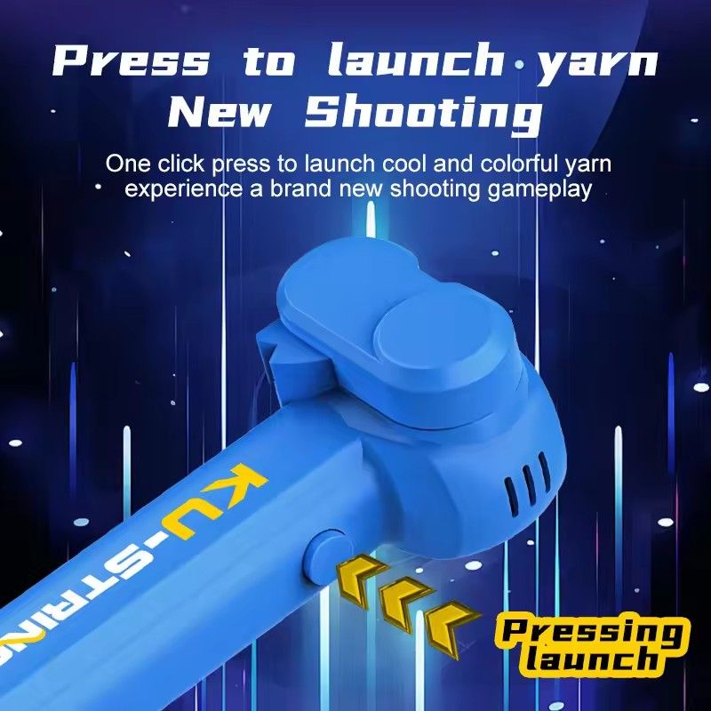A portable luminous rope thrower that glows in the dark, a stress relieving toy for children, and a party gift