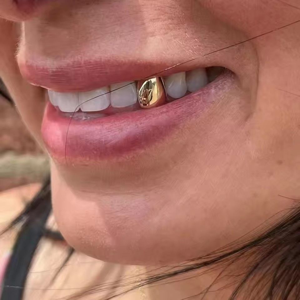 Classic sparkling braces for men and women, gold and silver jewelry, Halloween cosplay gifts SP-37