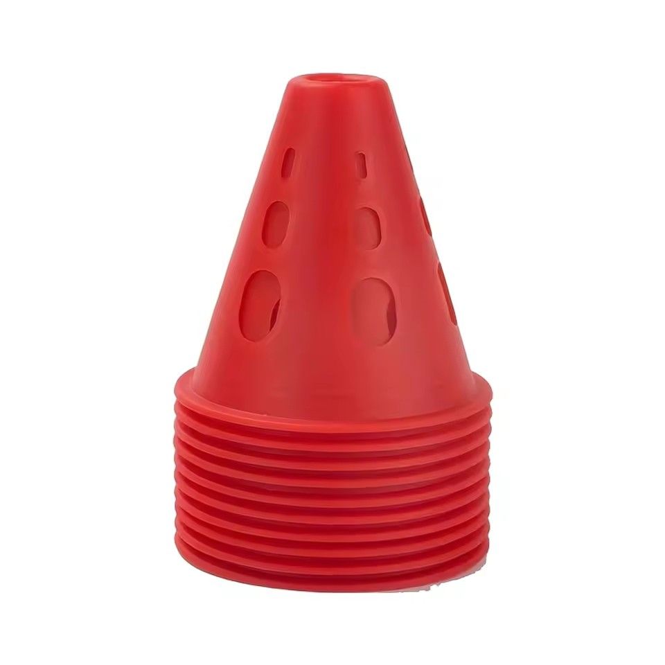 10pcs Roller Skating Pile Flat Flower Pile Training Course Training Props Obstacles Thickened Windproof Skating Shoes Obstacles