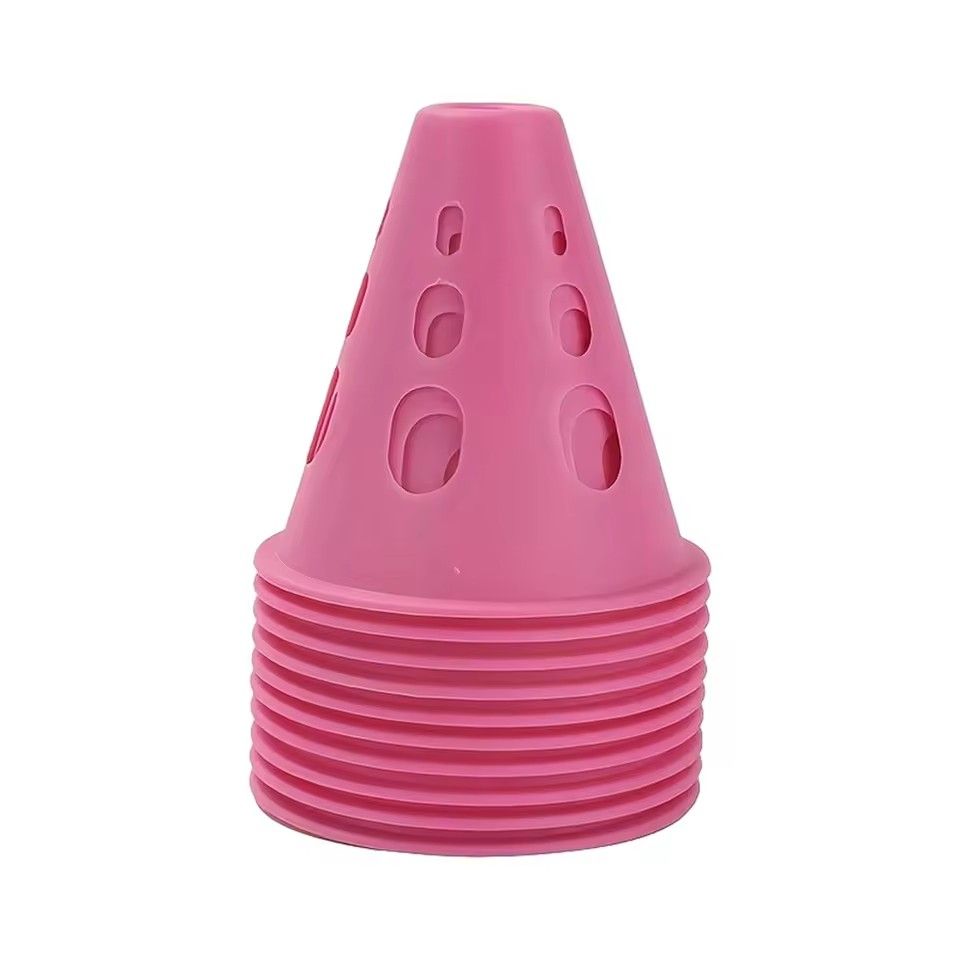 10pcs Roller Skating Pile Flat Flower Pile Training Course Training Props Obstacles Thickened Windproof Skating Shoes Obstacles