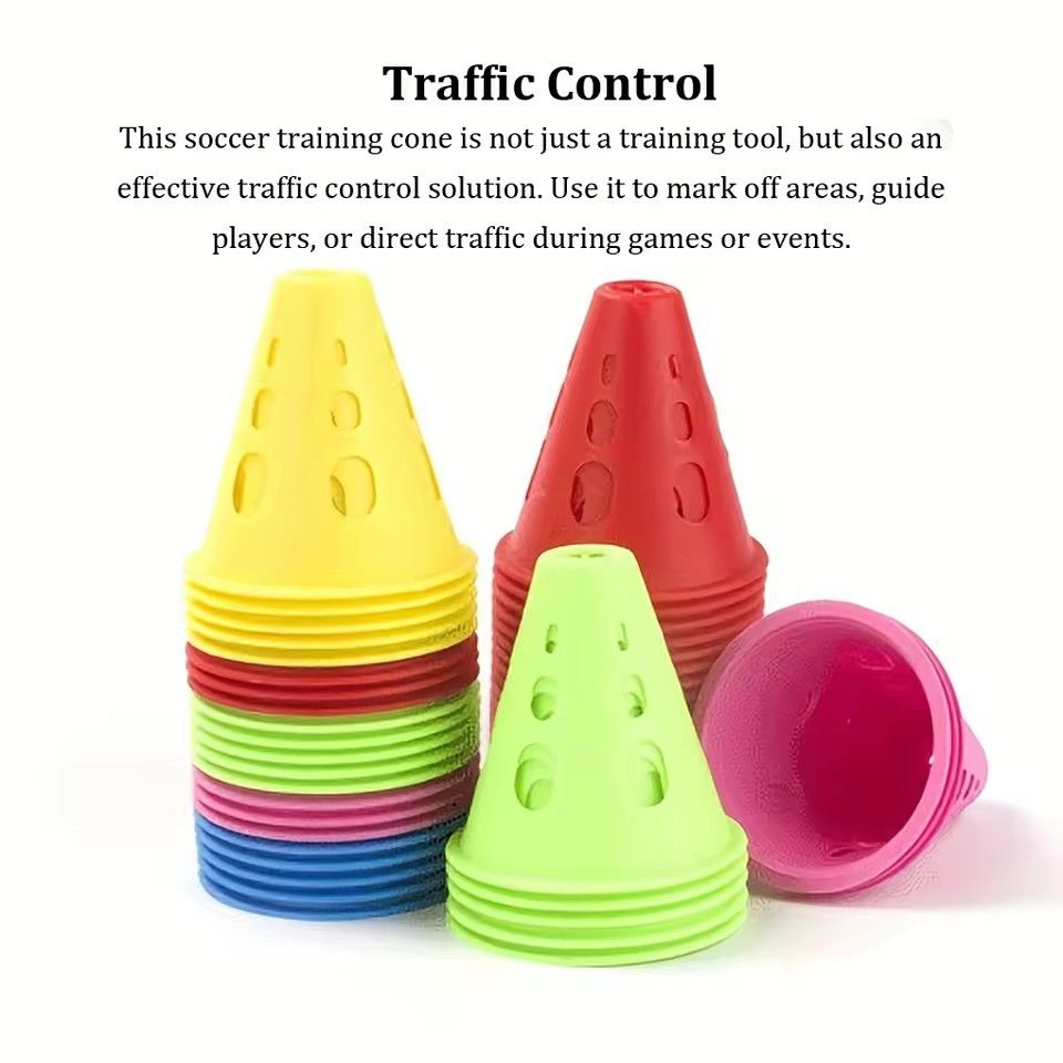 10pcs Roller Skating Pile Flat Flower Pile Training Course Training Props Obstacles Thickened Windproof Skating Shoes Obstacles