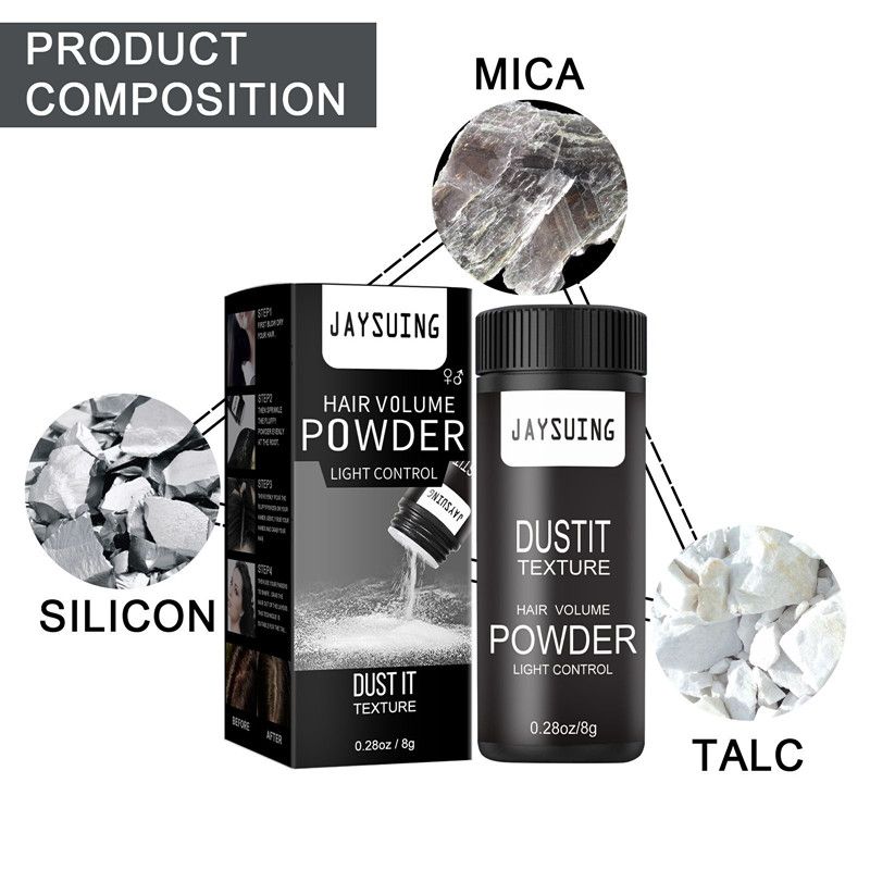 Jaysuing Hairstyle Fluffy Powder for Men and Women Hair Styling Fluffy Dry Puff Powder