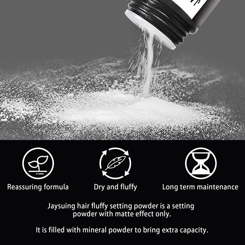 Jaysuing Hairstyle Fluffy Powder for Men and Women Hair Styling Fluffy Dry Puff Powder