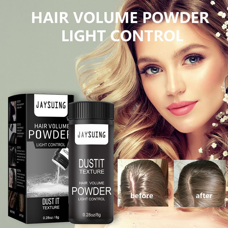 Jaysuing Hairstyle Fluffy Powder for Men and Women Hair Styling Fluffy Dry Puff Powder