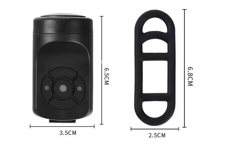 Bicycle buzzer, mountain bike USB charging horn warning, safety ring, waterproof buzzer, bicycle accessories