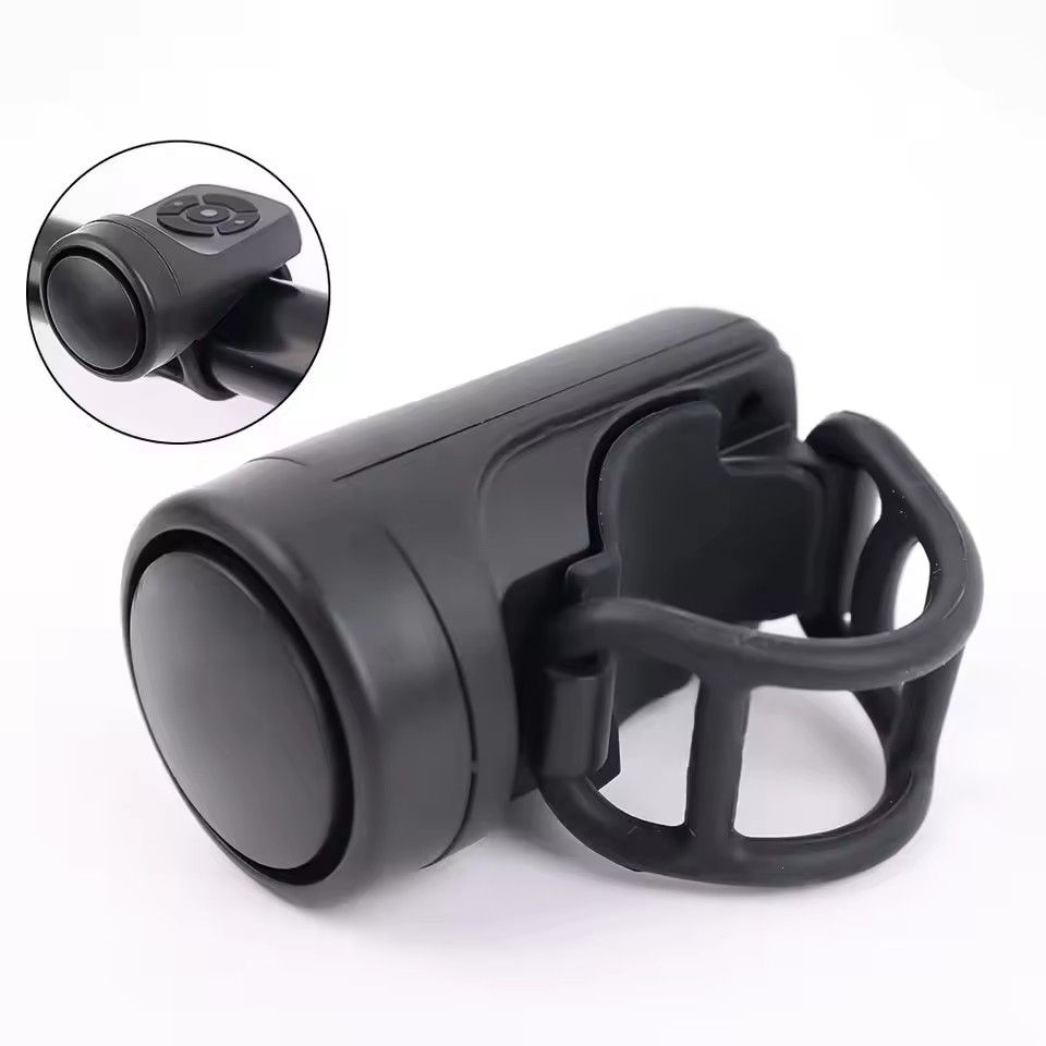 Bicycle buzzer, mountain bike USB charging horn warning, safety ring, waterproof buzzer, bicycle accessories