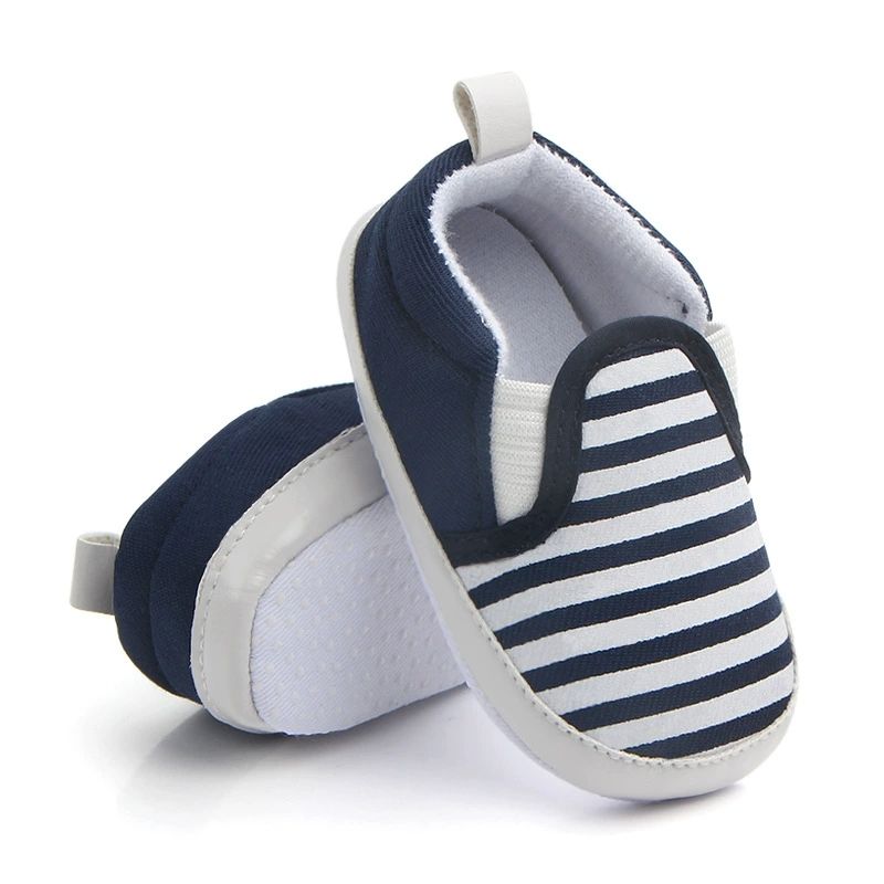 Leisure baby walking shoes in spring and autumn, made of soft cotton, high-quality and popular for newborns. New fashion in 2025