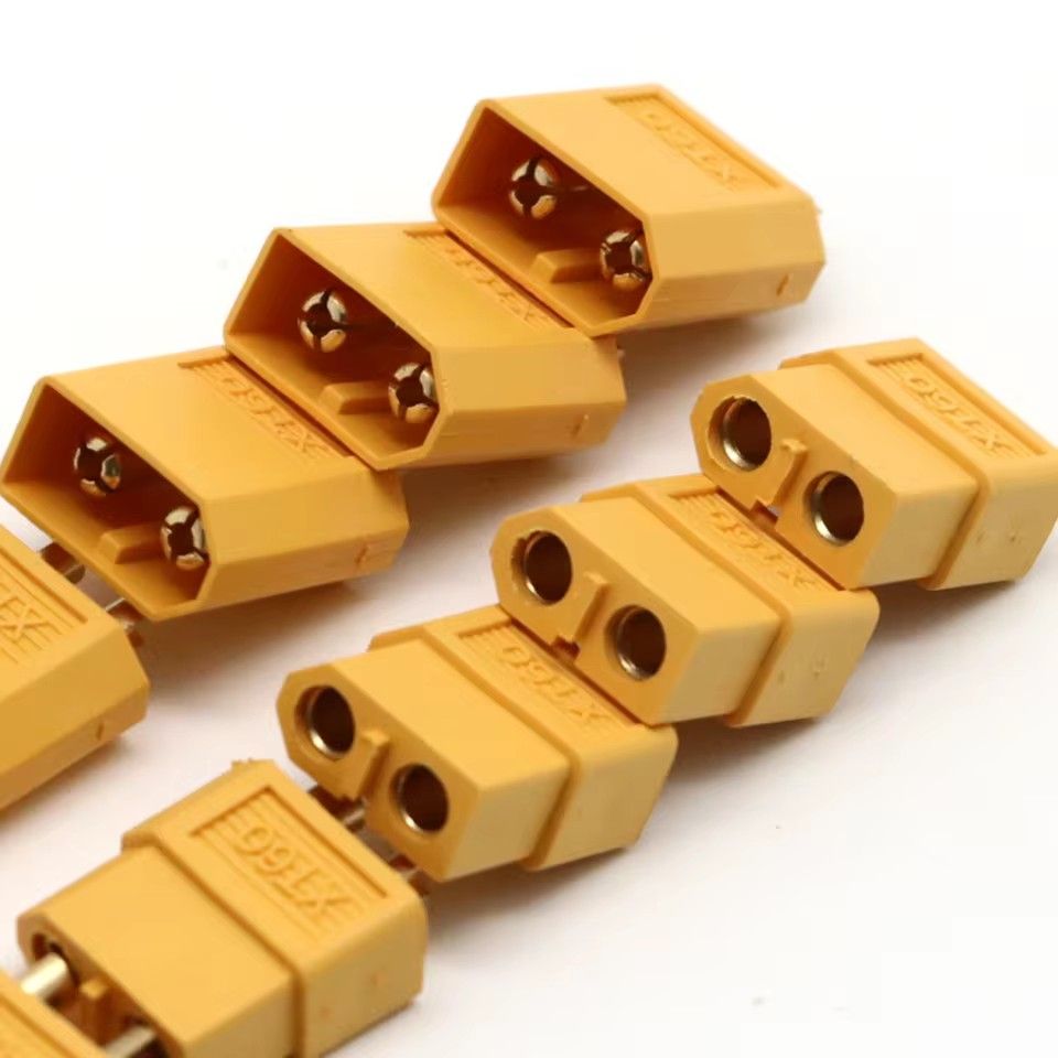 XT60 XT-60 connector plug for RC Lipo batteries, RC drones, aircraft, cars, ships