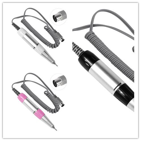 350000 RPM 5-pin plug electric nail drill handle machine for hand nail trimming, pen replacement, nail trimming tool