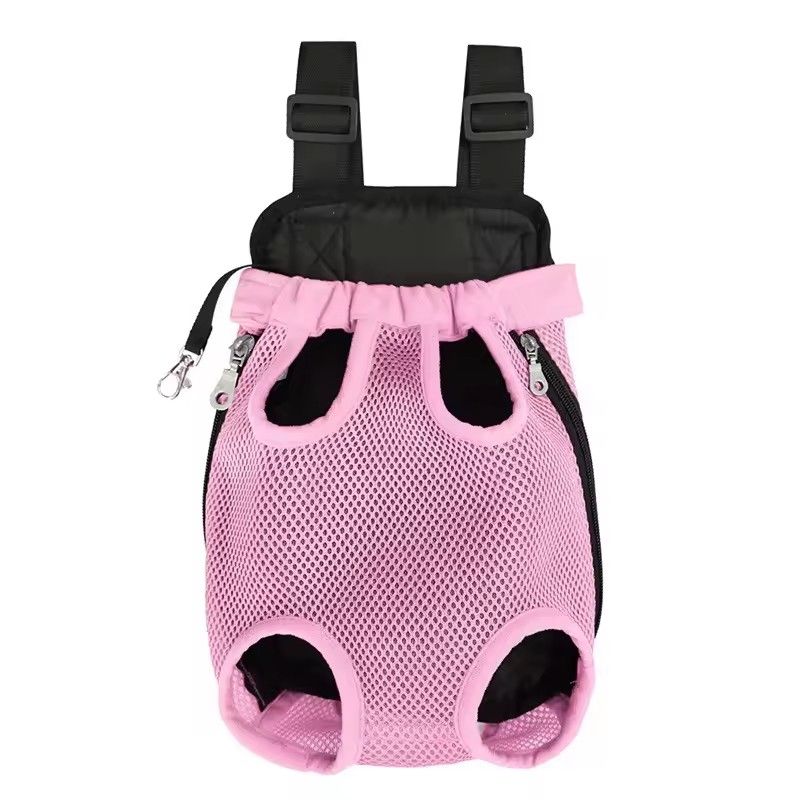 Adjustable Carrier Bag for Cats, Double Shoulder Pet Backpack, Portable Outdoor Travel Bag, Camping, Hiking, Cat Bag, Dog Bag