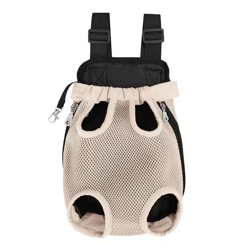 Adjustable Carrier Bag for Cats, Double Shoulder Pet Backpack, Portable Outdoor Travel Bag, Camping, Hiking, Cat Bag, Dog Bag