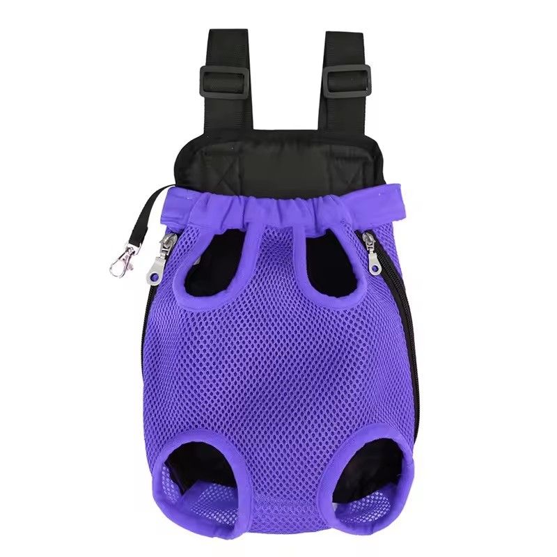 Adjustable Carrier Bag for Cats, Double Shoulder Pet Backpack, Portable Outdoor Travel Bag, Camping, Hiking, Cat Bag, Dog Bag