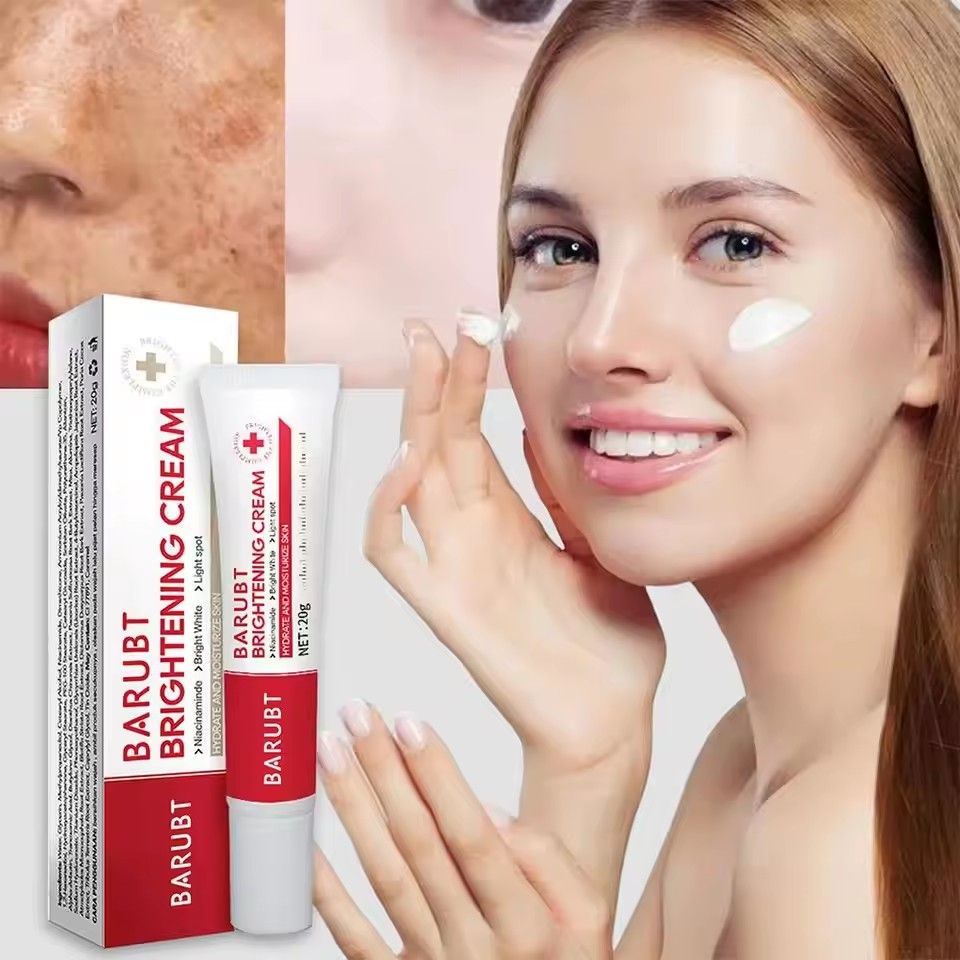BARUBT Powerful bleaching cream removing stains, lightens the skin, quickly removes melanin pigmentation, melasma, dark spots
