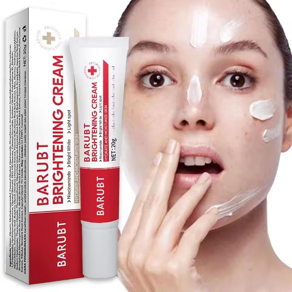 BARUBT Powerful bleaching cream removing stains, lightens the skin, quickly removes melanin pigmentation, melasma, dark spots