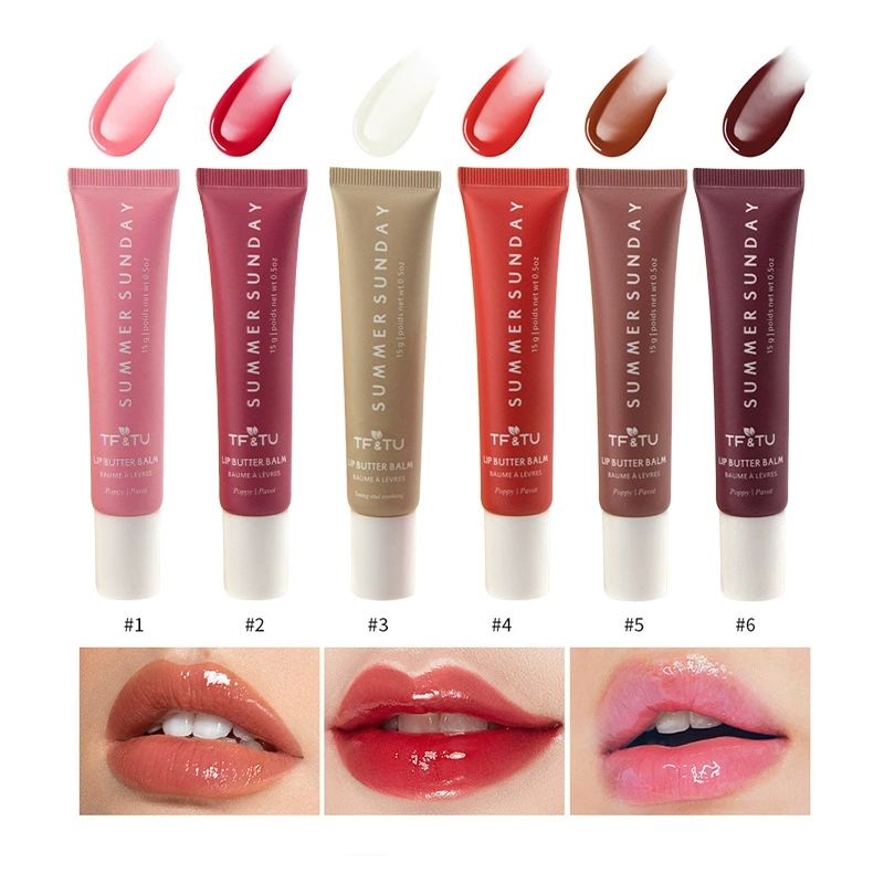 Lip Balm for Summer Colds, Bright Lipstick, Moisturizing Lip Care, Long Lasting Nutritional Treatment, Lip Dye, Daily Lip Care B2-1013