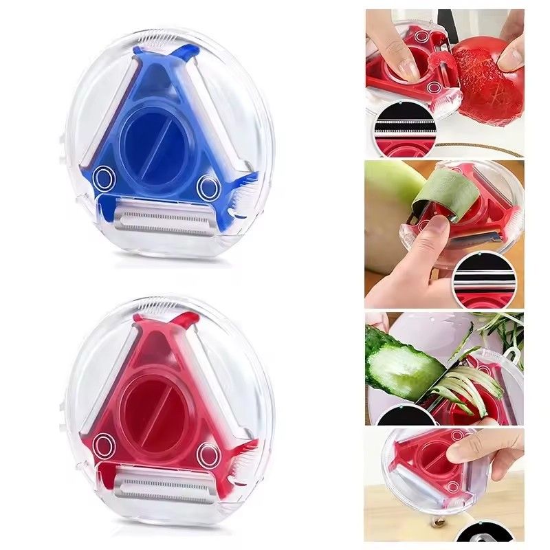 Household Three In One Multifunctional Peeler, Fruit Knife, Apple Peeler, Potato Peeler, Kitchen Knife