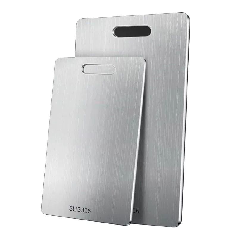316 Stainless Steel Panel And Cutting Board, Kitchen, Home, Thick Double-Sided Cutting Board, Dough Kneading Block