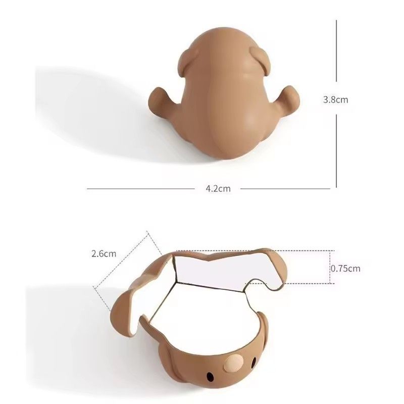 10pcs Children's Cartoon Safety Puppy Table Corner Protector Soft Silicone Collision Protection Edge Cover for Children