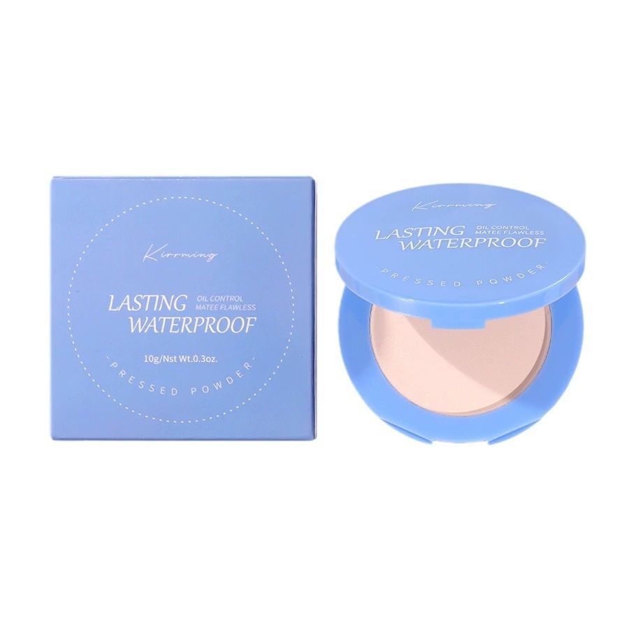 KIRRMING Long Lasting Face Adjustment Powder, Water Resistant, Matte, Oil Control, Compact Powder, Finish, Makeup Powder Press view 7