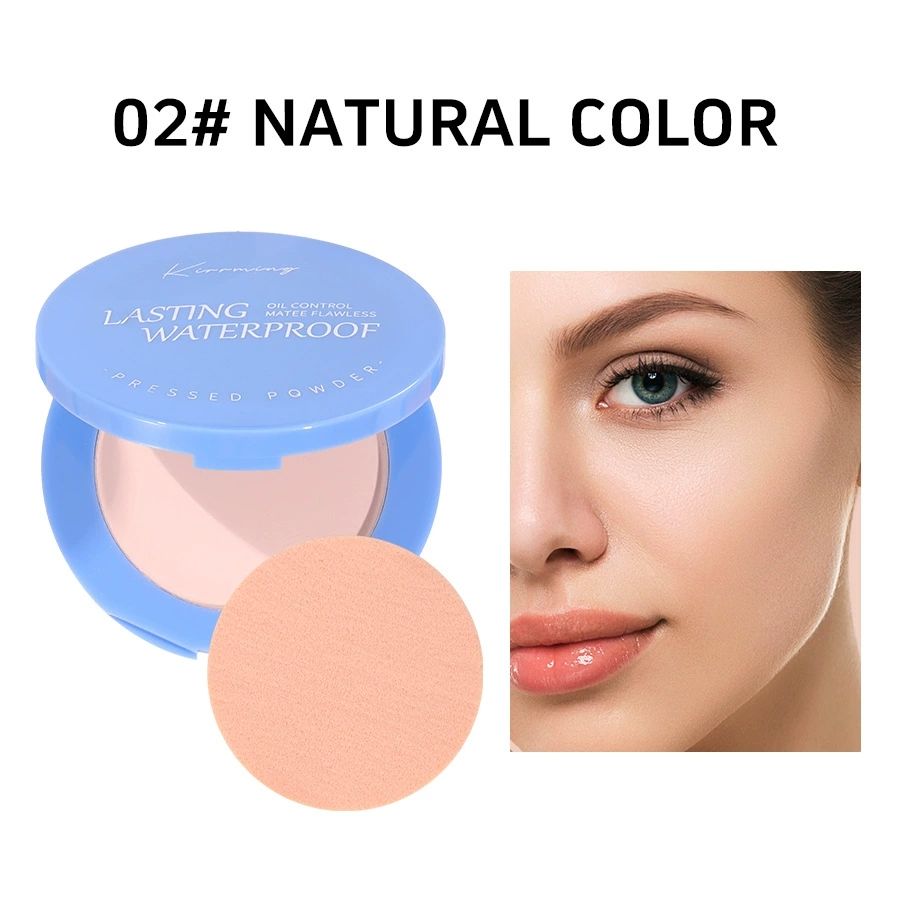 KIRRMING Long Lasting Face Adjustment Powder, Water Resistant, Matte, Oil Control, Compact Powder, Finish, Makeup Powder Press view 9