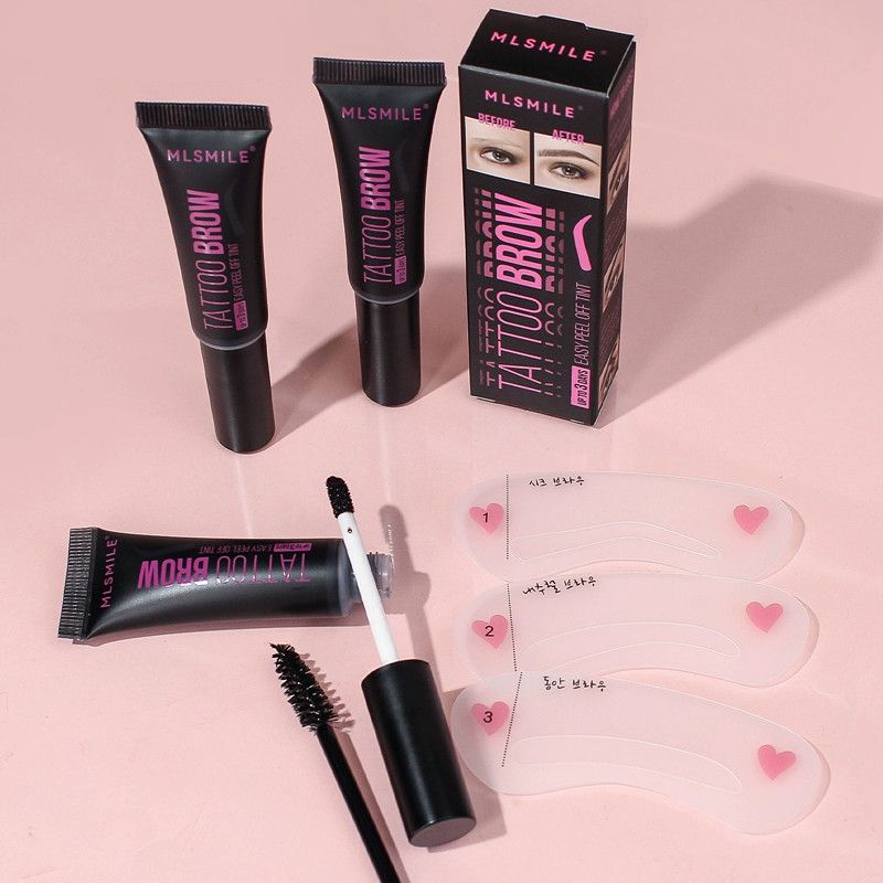 MLSMILE Tear Off Eyebrow Adhesive is Long-lasting, Non Smudging, Waterproof, Sweat Proof, And Dye Resistant B2-1027