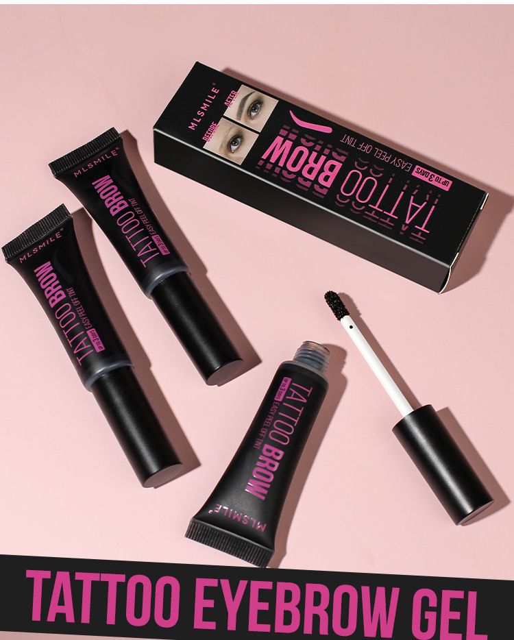 MLSMILE Tear Off Eyebrow Adhesive is Long-lasting, Non Smudging, Waterproof, Sweat Proof, And Dye Resistant B2-1027