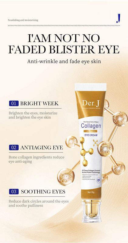 Collagen Eye Cream Eye Cream Retinol Anti Blindfold Eye Bag Firming Skin Moisturizing Skin Care Skin Care Eye