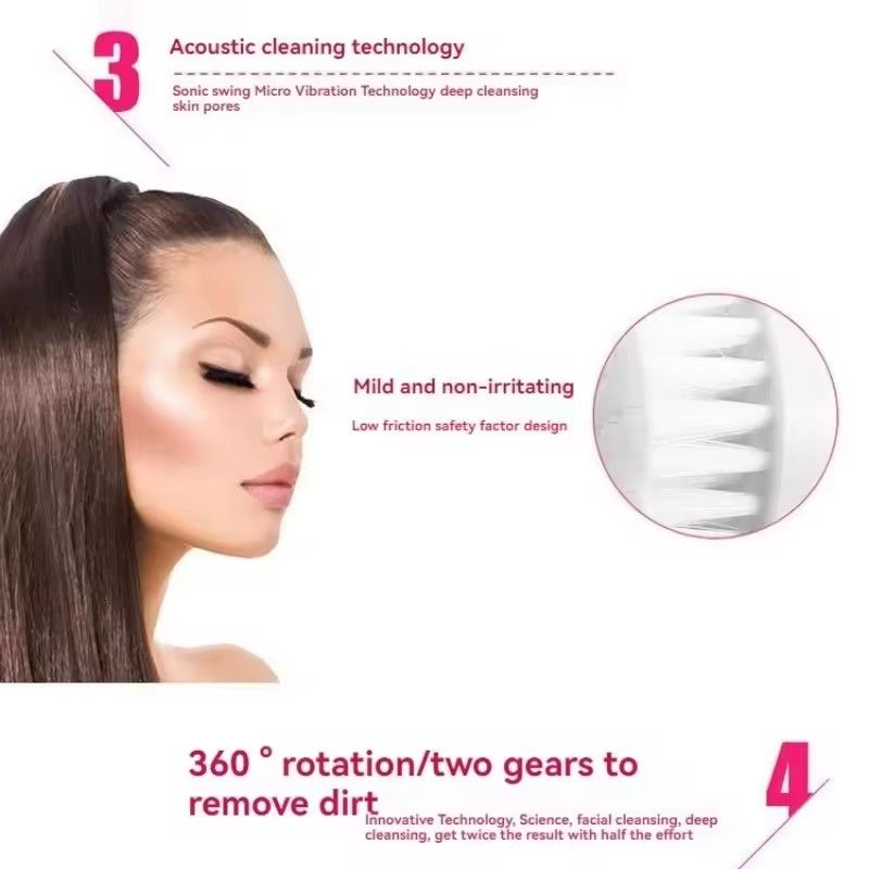 5 in 1 Electric Massager for Facial Care, Facial Cleanser, Beauty Massager, Beauty Device