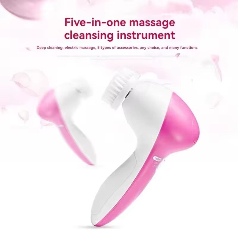 5 in 1 Electric Massager for Facial Care, Facial Cleanser, Beauty Massager, Beauty Device