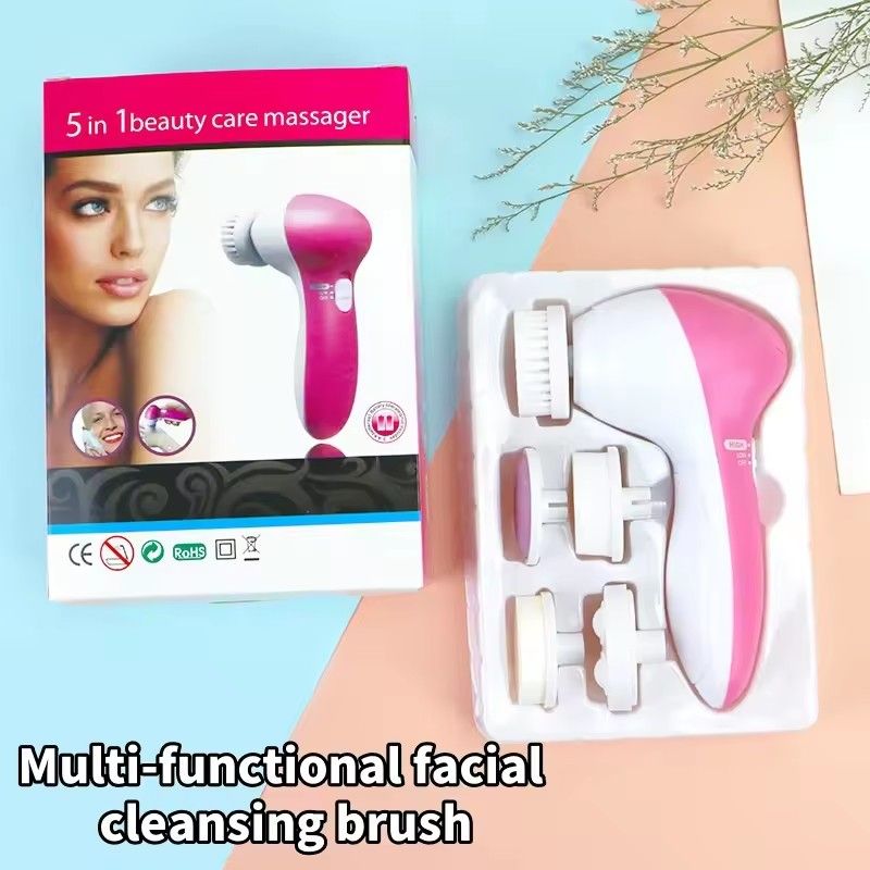 5 in 1 Electric Massager for Facial Care, Facial Cleanser, Beauty Massager, Beauty Device