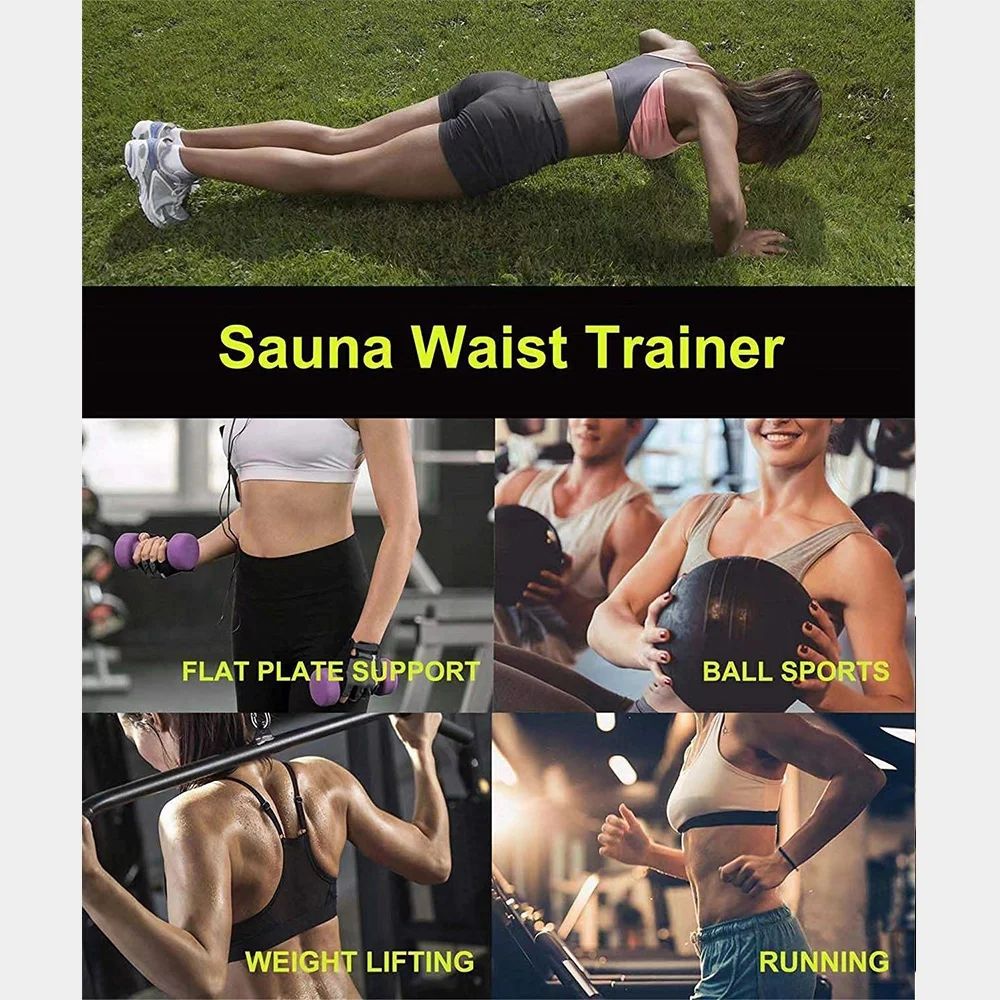 Women's Neoprene Waist Training Belt, Sweat Belt for Sauna to Burn Fat, Weight Loss Waist Shaper, Slimming Belt