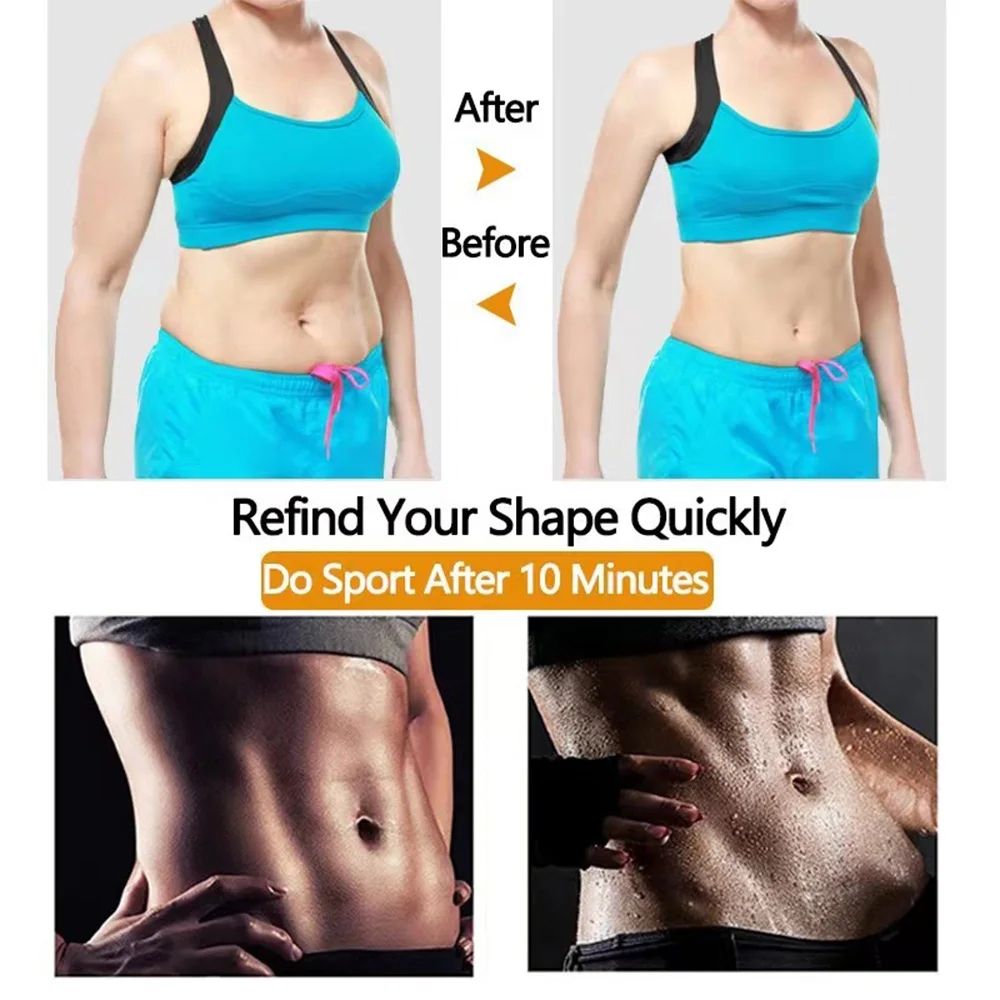 Women's Neoprene Waist Training Belt, Sweat Belt for Sauna to Burn Fat, Weight Loss Waist Shaper, Slimming Belt