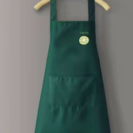 Waterproof and oil-proof Apron, Beautiful Cartoon Apron Korean Version, Rainbow Cactus Crtoon Apron for Home, Kitchen