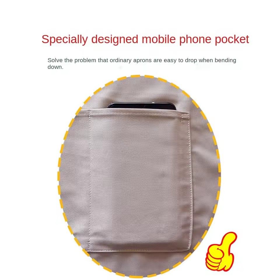 Waterproof and oil-proof Apron, Beautiful Cartoon Apron Korean Version, Rainbow Cactus Crtoon Apron for Home, Kitchen