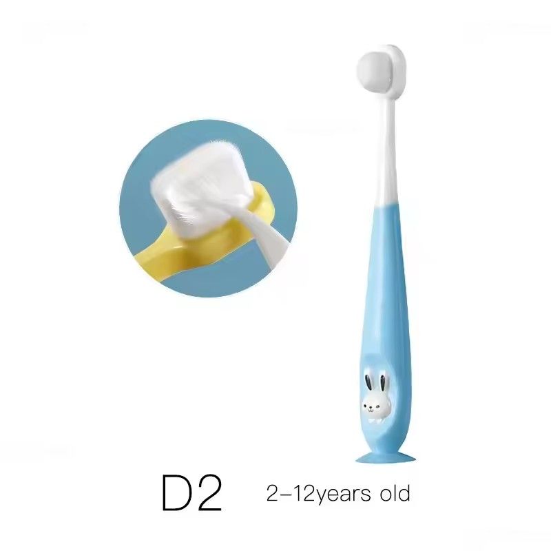 1pc Children Cartoon Cute Toothbrush Soft Tooth Brush Boy Girl Dental Oral Care Gum Teeth Cleaning Suitable For Kids Gifts