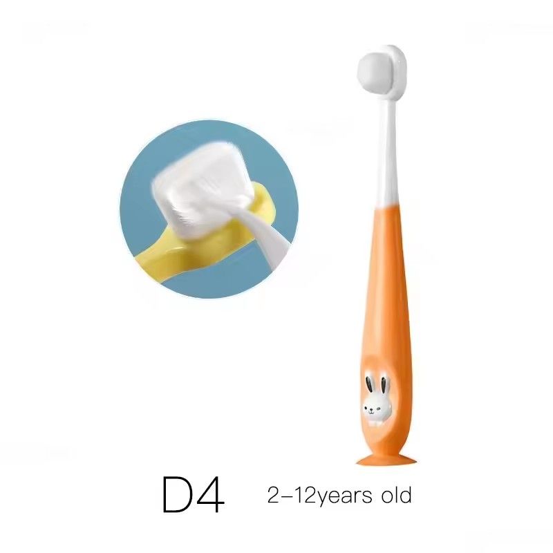 1pc Children Cartoon Cute Toothbrush Soft Tooth Brush Boy Girl Dental Oral Care Gum Teeth Cleaning Suitable For Kids Gifts
