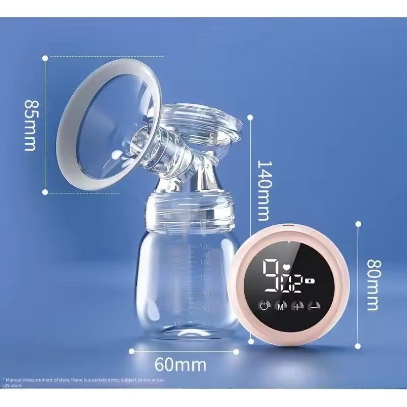 Double Sided Electric Breast Pump, Powerful Breast Pump, USB Electric Baby Bottle, Hot and Cold Pad Breast Pump
