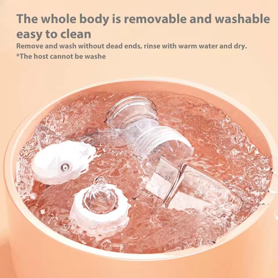 Double Sided Electric Breast Pump, Powerful Breast Pump, USB Electric Baby Bottle, Hot and Cold Pad Breast Pump