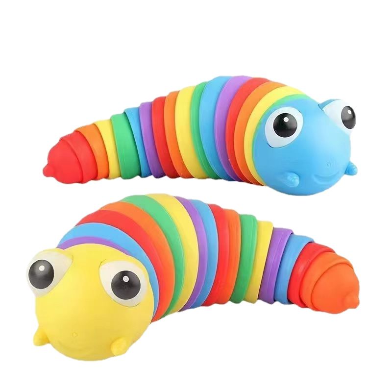 1pc Baby Toy, Twisted Caterpillar, Colorful Stress Relief Toys, Educational Toys for Early Ages, Newborn Gift