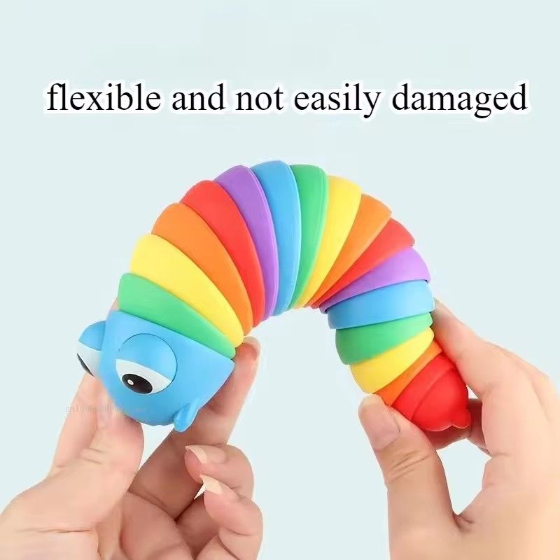 1pc Baby Toy, Twisted Caterpillar, Colorful Stress Relief Toys, Educational Toys for Early Ages, Newborn Gift