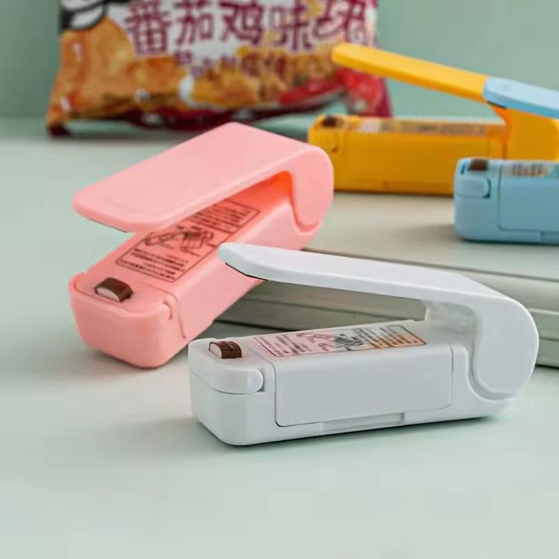 Mini Packaging Sealer, Insulated Plastic Bag for Food, Portable Sealing for Snacks, Kitchen Tools