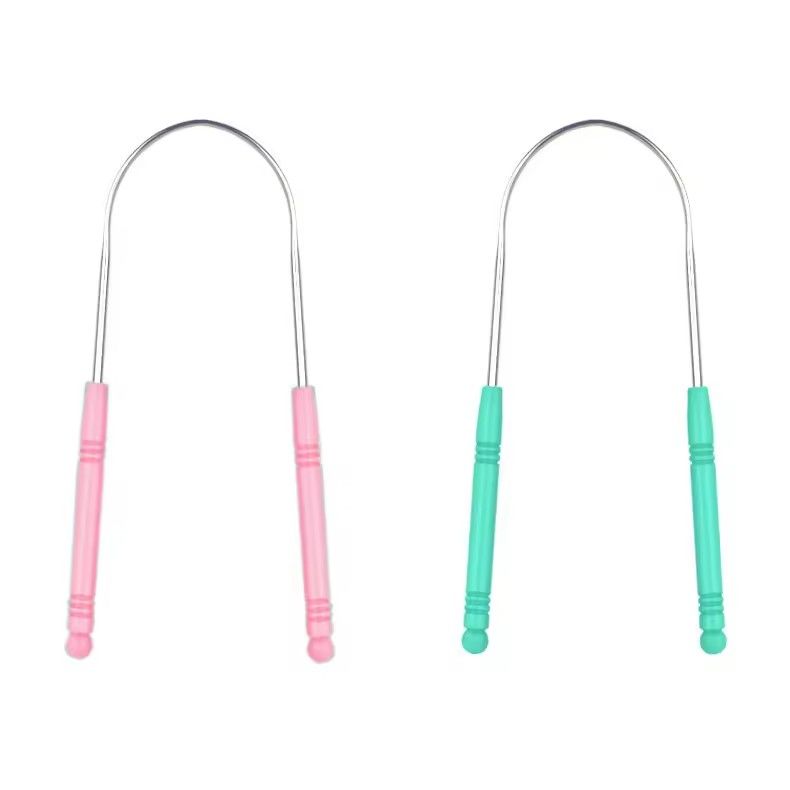 Stainless Steel Tongue Scraper, Oral Cleaner, Oral Breath Cleaning Tool, Oral Care, Portable, Healthy, Durable, Improves Hygiene